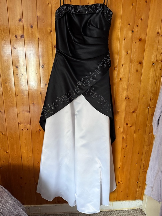 Night Scene Dresses & Skirts - Two-Tone Black & White Formal Gown